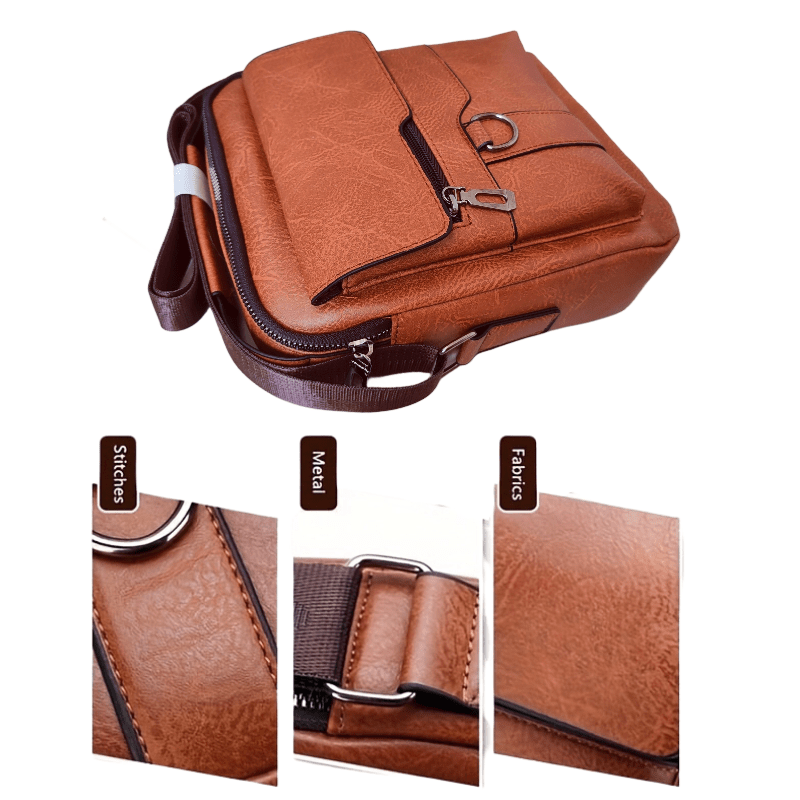 luxury brand men-luxury brand men crossbody messenger bags business casual handbag male pu shoulder bag large capacity details 1